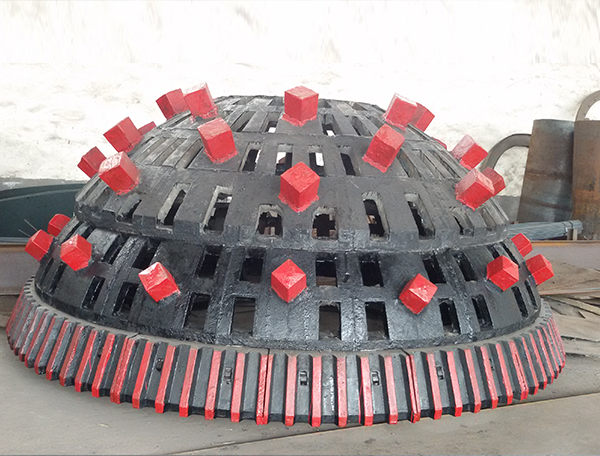 含銅電鍍污泥燒結(jié)機(jī)組合塔篦